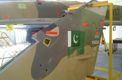 Libyan Mirage 5 in Pakistan