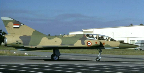 Libyan Mirage 5DD in factory