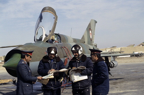 Afghan Air Force MiG-21FL at Mazar-i-Sharif or Dehdadi airfield Photos: Ria Novosti Andrey Solomonov