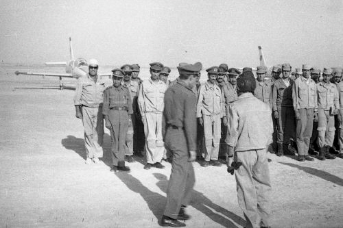 Afghan pilot training L-39C Albatros at Dehdadi airfield in 1979