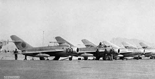 Afghanistan MiG-17 at Kandahar airport. Photo TASS GettyImages