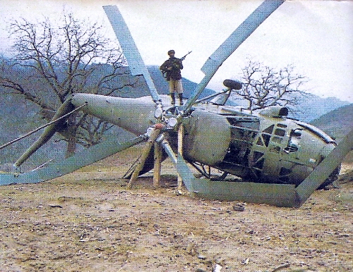 AfganAirForce Mi-4 in 1979