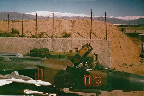 Soviet 168th Fighter Air Regiment's MiG-23MLD Flogger-K in Afganistan