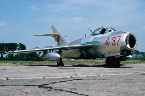 Albanian MiG-17F Fresco-C. Photo: George Kamp