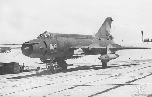 Soviet 217th regiment Su-17 Fitter-C Kzyl-Arvat