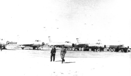 Soviet Tactical Air Force, 722th Fighter Bomber Aviation regiment, MiG-17 Fresco, Su-7BM Fitter-A, Smuravyevo