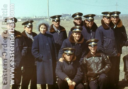737th Fighter Air Regiment crew in Ayaguz in 1989