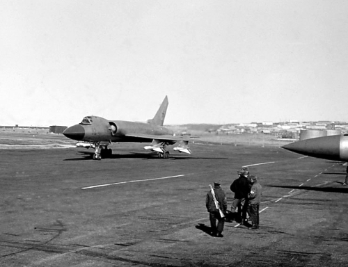 USSR Tu-128 Fiddler at Amderma airport