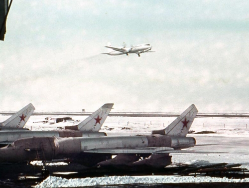 Soviet Tu-128 Fiddler at Amderma airport