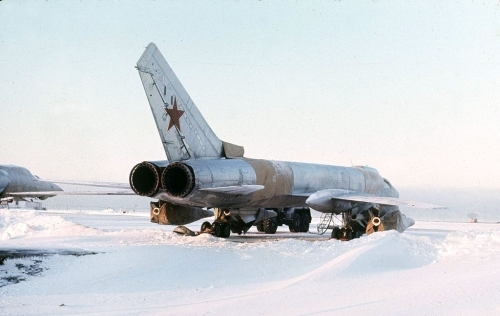 USSR Tu-128 Fidlder at Amderma airport