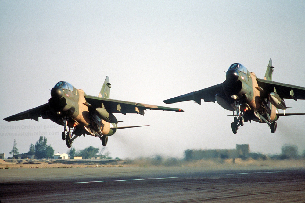 Exercise Bright Star '80, Bright Star 1980, USAF in Egypt, A-7D Corsair II