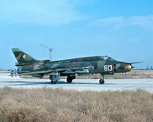 Bulgarian Su-22M4 Fitter-K. Source: unknown