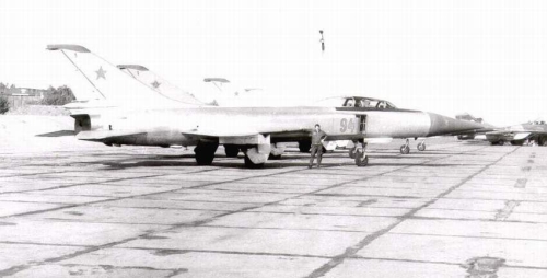 USSR Su-15UT Flagon-C and Czechoslovak MiG-29 9.12A Fulcrum-A'