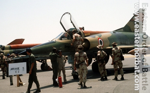 Egyptian Mirage 5E2 on Bright Star '85