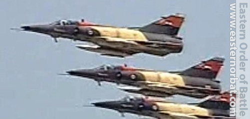 Egyptian Mirage 5E2s after mileneum