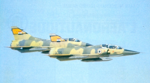 Egyptian Mirage 5SDD and SDR