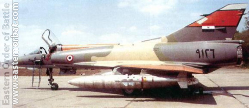 Egyptian Mirage 5SDE Tanta in 1989 whit Magic