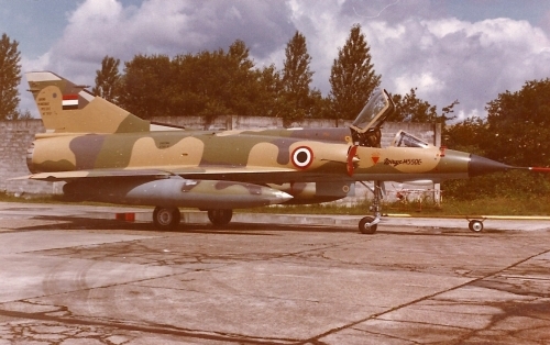Egyptian Mirage 5SDE basis of Cairo