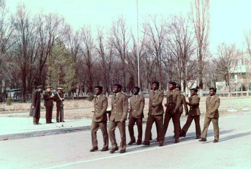 Air Force Congo’s crews in the Soviet Union in 1987