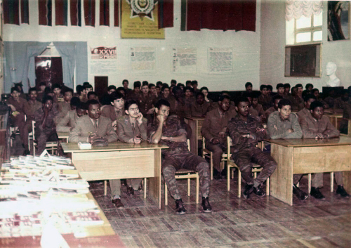 Soviet 5th Tactical Air Center in Frunze in 1985
