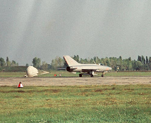 Hungarian MiG-21F-13 at Kecskemét 