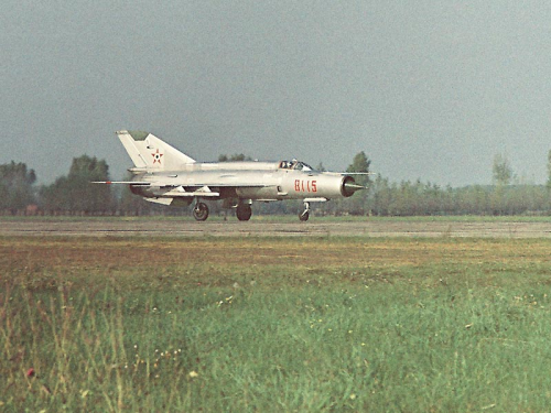 Hungarian MiG-21MF at Kecskemét 