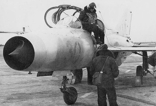 Soviet MiG-21U Mongol-A Sary Shagan