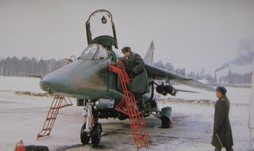 Soviet MiG-23BN Flogger-F export bomber at Kubinka