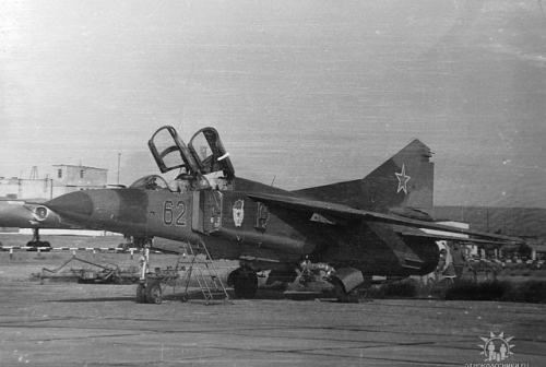 CCCP MiG-23UB Flogger-C Sary Shagan in the eighties