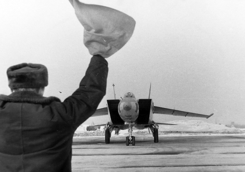 USSR MiG-25RB Foxbat-B supersonic reconnaissance aircraft