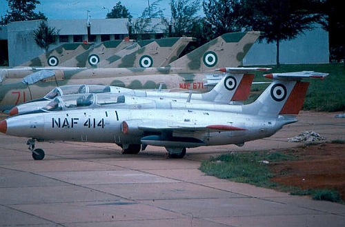Nigerian MiG-21MF Fishbed-J and L-29 Delfin