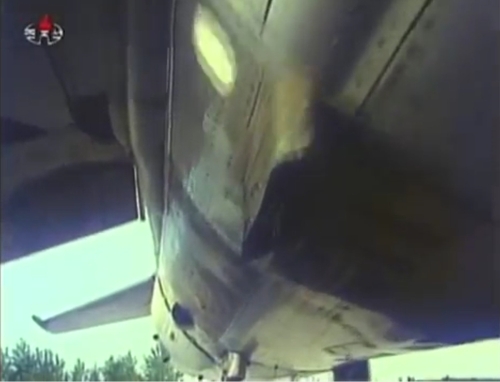 North Korean MiG-19 Shenyang F-6 bomb