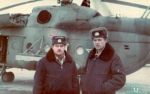 Soviet Mi-8T Hip-C at Sary Shagan