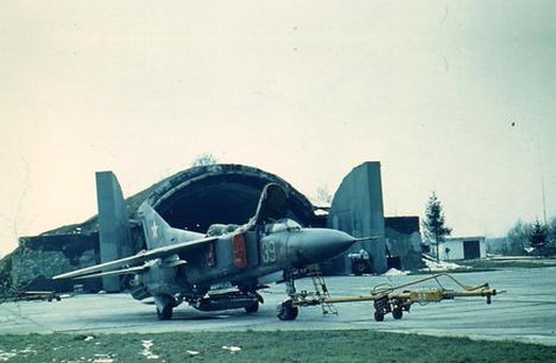 The Soviet MiG-23M Flogger-B as a bomber.