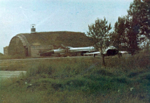 USSR Su-15UT Flagon-C at Marneuli Sandar airport in 1981