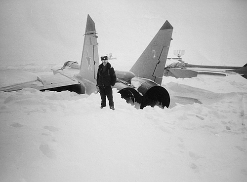 USSR MiG-31 Foxhound at Norilsk airport