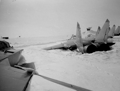 USSR MiG-31 Foxhound at Norilsk airport