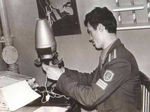 Soviet air navigator training in Vorosilovgrad