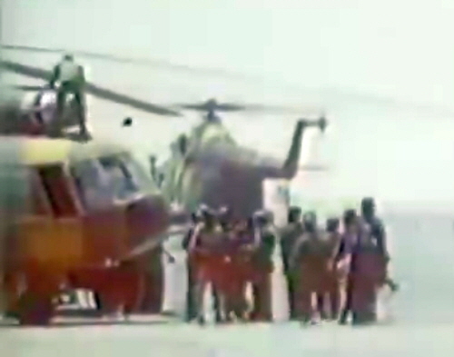 Libyan Mi-8T helicopter in Burkina Faso