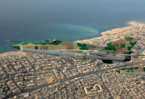 Libyan MiG-21bis Fishbed-L 208