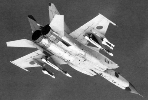 So, in the photos taken by the US Navy between January and February 1986 of the 1055th Squadron's interceptors over the Mediterranean Sea, the MiG-25PD  Foxbat-E s took off from Mitigai Air Base and not from Ghardabiya (Sirtei Air) Base.