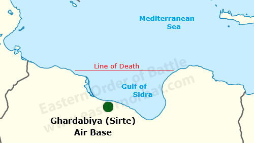 Line of Death Gulf of Sidra