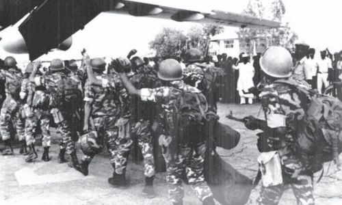 Libyan IL-76M Candid at Chad in 1981 Libyan IL-76M Candid at Chad in 1981