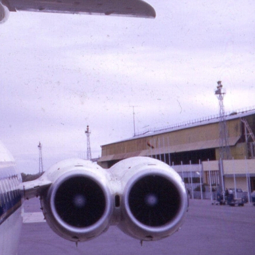RAF Idris airport Vickers VC10 RAF Idris airport Vickers VC10