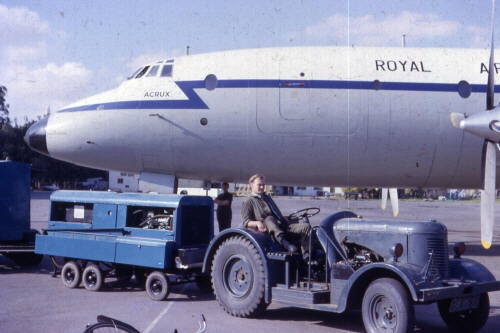 RAF Idris airport RAF Transport Command Bristol Britannia Photo: Dave Paisley RAF Idris airport RAF Transport Command Bristol Britannia Photo: Dave Paisley