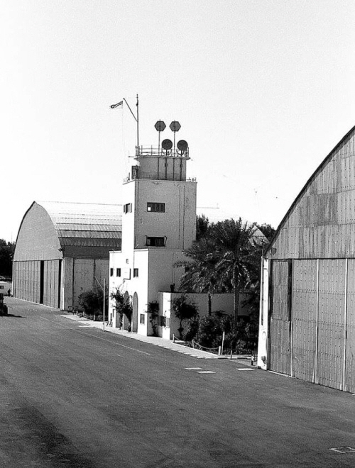 RAF Idris airport old tower RAF Idris airport old tower