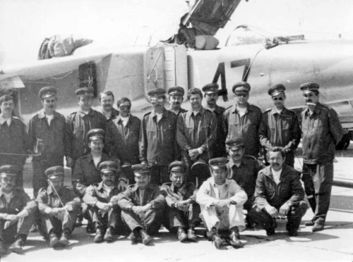 Twenty pilots of the Hungarian Air Defence completed the MiG-23MF Flogger-B retraining between March and June 1979 at Lugovoye USSR
