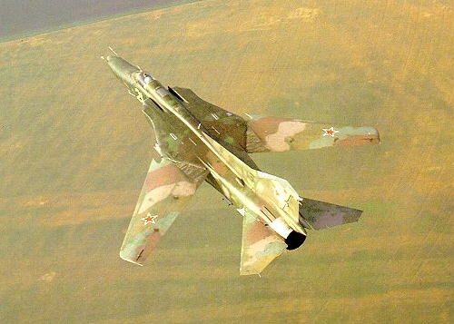 Soviet 899th APIB MiG-27D Flogger-J over Baltic region. Photo: Sergey Skrynnikov Soviet 899th APIB MiG-27D Flogger-J over Baltic region. Photo: Sergey Skrynnikov