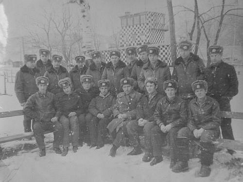 799th Independent Reconnaissance Aviation Regiment in 1974 at Novorossiya-1 Airport IL-28R Beagle
