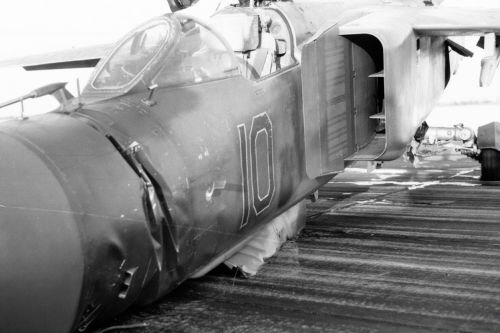 Soviet 404th regiment MiG-23M at orlovka airport acident